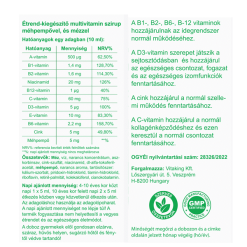 Vitaking Multivitamin szirup méhpempővel 100ml
